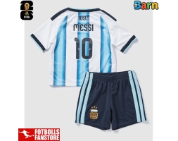 Argentina Lionel Messi #10 Hemmatröja Barn VM 2026 Kortärmad (+ Korta byxor)
