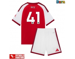 Arsenal Declan Rice #41 Hemmatröja Barn 2026-27 Kortärmad (+ Korta byxor)