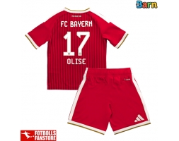 Bayern Munich Michael Olise #17 Hemmatröja Barn 2026-27 Kortärmad (+ Korta byxor)