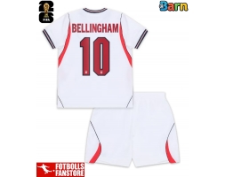 England Jude Bellingham #10 Hemmatröja Barn VM 2026 Kortärmad (+ Korta byxor)