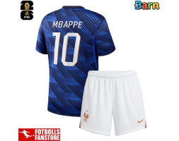 Frankrike Kylian Mbappe #10 Hemmatröja Barn VM 2026 Kortärmad (+ Korta byxor)