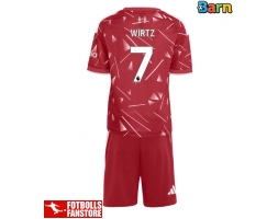 Liverpool Florian Wirtz #7 Hemmatröja Barn 2026-27 Kortärmad (+ Korta byxor)