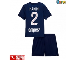 Paris Saint-Germain Achraf Hakimi #2 Hemmatröja Barn 2025-26 Kortärmad (+ Korta byxor)