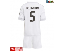 Real Madrid Jude Bellingham #5 Hemmatröja Barn 2025-26 Kortärmad (+ Korta byxor)