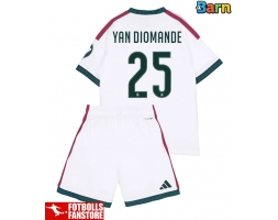 Real Madrid Yan Diomande #25 Hemmatröja Barn 2026-27 Kortärmad (+ Korta byxor)