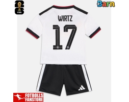 Tyskland Florian Wirtz #17 Hemmatröja Barn VM 2026 Kortärmad (+ Korta byxor)