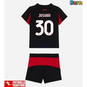 AC Milan Ardon Jashari #30 Hemmatröja Barn 2025-26 Kortärmad (+ Korta byxor)