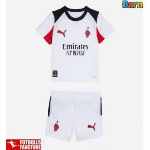 AC Milan Bortatröja Barn 2025-26 Kortärmad (+ Korta byxor)