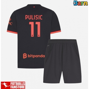 AC Milan Christian Pulisic #11 Tredje Tröja Barn 2026-27 Kortärmad (+ Korta byxor)