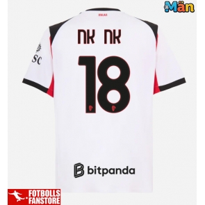 AC Milan Christopher Nkunku #18 Bortatröja 2025-26 Kortärmad