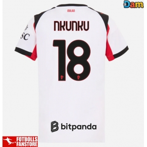 AC Milan Christopher Nkunku #18 Bortatröja Dam 2025-26 Kortärmad