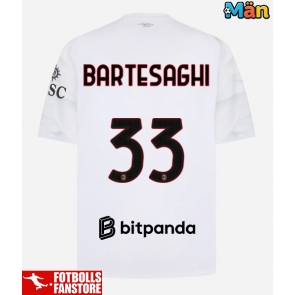 AC Milan Davide Bartesaghi #33 Bortatröja 2026-27 Kortärmad