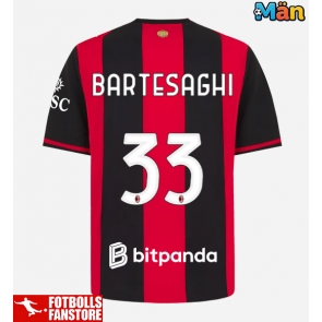 AC Milan Davide Bartesaghi #33 Hemmatröja 2026-27 Kortärmad