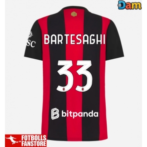 AC Milan Davide Bartesaghi #33 Hemmatröja Dam 2026-27 Kortärmad
