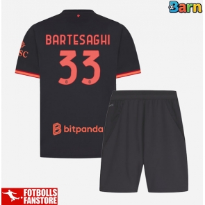 AC Milan Davide Bartesaghi #33 Tredje Tröja Barn 2026-27 Kortärmad (+ Korta byxor)