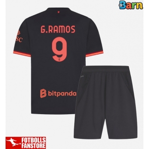 AC Milan Goncalo Ramos #9 Tredje Tröja Barn 2026-27 Kortärmad (+ Korta byxor)