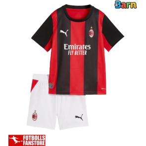 AC Milan Hemmatröja Barn 2026-27 Kortärmad (+ Korta byxor)