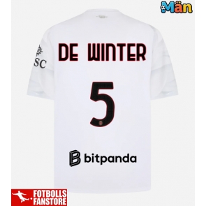 AC Milan Koni De Winter #5 Bortatröja 2026-27 Kortärmad