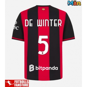 AC Milan Koni De Winter #5 Hemmatröja 2026-27 Kortärmad