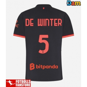 AC Milan Koni De Winter #5 Tredje Tröja Dam 2026-27 Kortärmad