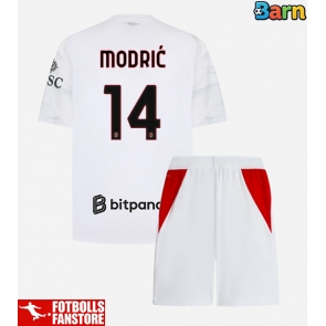 AC Milan Luka Modric #14 Bortatröja Barn 2026-27 Kortärmad (+ Korta byxor)
