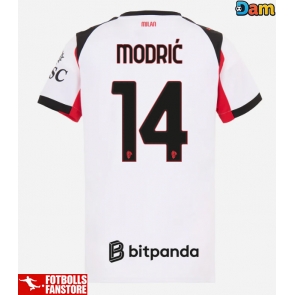 AC Milan Luka Modric #14 Bortatröja Dam 2025-26 Kortärmad