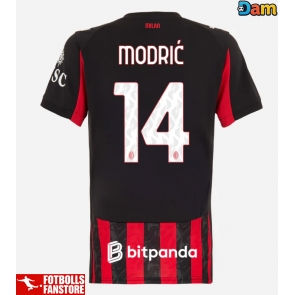 AC Milan Luka Modric #14 Hemmatröja Dam 2025-26 Kortärmad