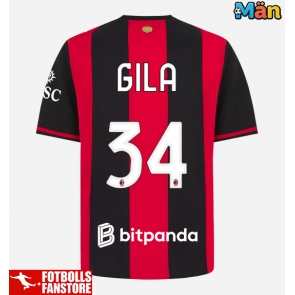AC Milan Mario Gila #34 Hemmatröja 2026-27 Kortärmad
