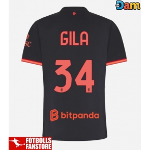 AC Milan Mario Gila #34 Tredje Tröja Dam 2026-27 Kortärmad