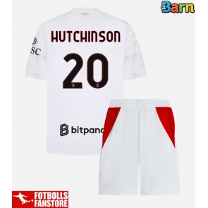 AC Milan Omari Hutchinson #20 Bortatröja Barn 2026-27 Kortärmad (+ Korta byxor)