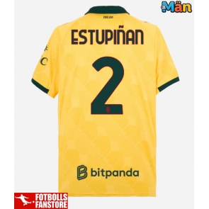 AC Milan Pervis Estupinan #2 Tredje Tröja 2025-26 Kortärmad
