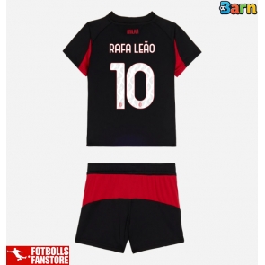 AC Milan Rafael Leao #10 Hemmatröja Barn 2025-26 Kortärmad (+ Korta byxor)