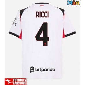 AC Milan Samuele Ricci #4 Bortatröja 2025-26 Kortärmad