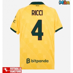 AC Milan Samuele Ricci #4 Tredje Tröja 2025-26 Kortärmad