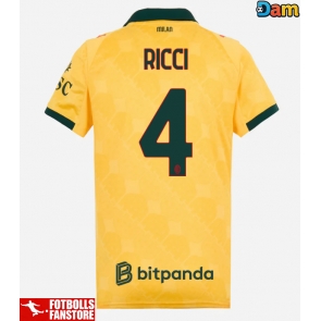 AC Milan Samuele Ricci #4 Tredje Tröja Dam 2025-26 Kortärmad