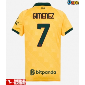 AC Milan Santiago Gimenez #7 Tredje Tröja Dam 2025-26 Kortärmad