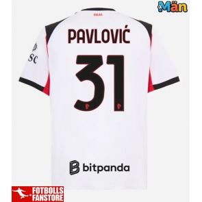 AC Milan Strahinja Pavlovic #31 Bortatröja 2025-26 Kortärmad