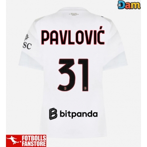 AC Milan Strahinja Pavlovic #31 Bortatröja Dam 2026-27 Kortärmad