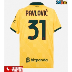 AC Milan Strahinja Pavlovic #31 Tredje Tröja 2025-26 Kortärmad
