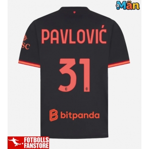 AC Milan Strahinja Pavlovic #31 Tredje Tröja 2026-27 Kortärmad