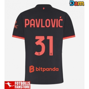 AC Milan Strahinja Pavlovic #31 Tredje Tröja Dam 2026-27 Kortärmad