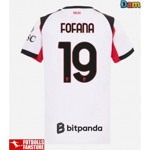 AC Milan Youssouf Fofana #19 Bortatröja Dam 2025-26 Kortärmad