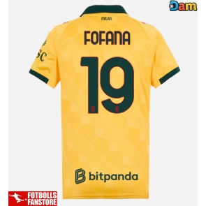 AC Milan Youssouf Fofana #19 Tredje Tröja Dam 2025-26 Kortärmad