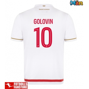 AS Monaco Aleksandr Golovin #10 Hemmatröja 2025-26 Kortärmad