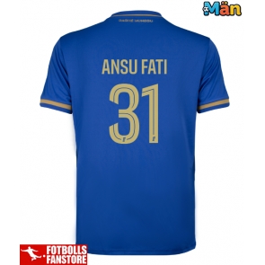 AS Monaco Ansu Fati #31 Bortatröja 2025-26 Kortärmad