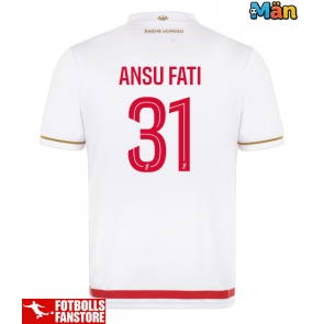 AS Monaco Ansu Fati #31 Hemmatröja 2025-26 Kortärmad