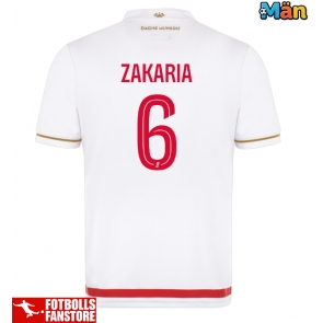 AS Monaco Denis Zakaria #6 Hemmatröja 2025-26 Kortärmad