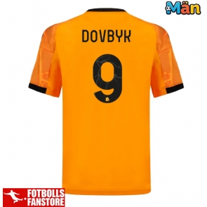 AS Roma Artem Dovbyk #9 Bortatröja 2025-26 Kortärmad