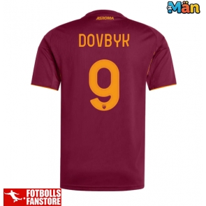 AS Roma Artem Dovbyk #9 Hemmatröja 2025-26 Kortärmad