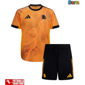 AS Roma Bortatröja Barn 2025-26 Kortärmad (+ Korta byxor)